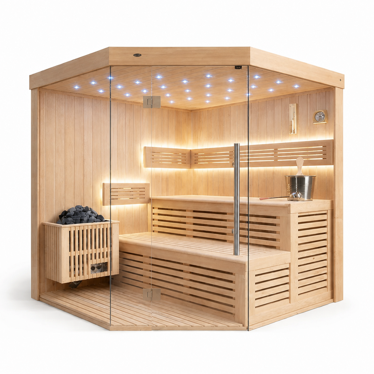 Custom Sauna Order – $8,300