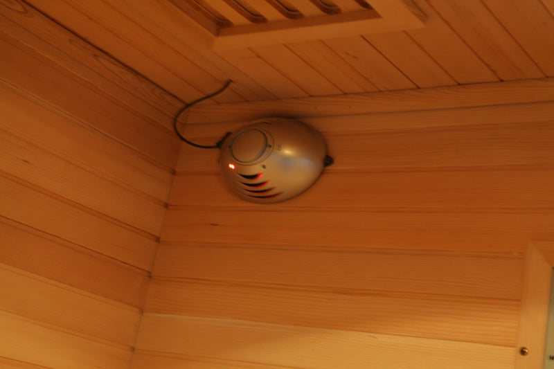 SAUNASNET Outdoor Wood Dry Infrared Sauna