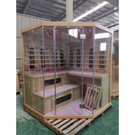 6 Person Infrared Cabin full spectrum Sauna for Apartment