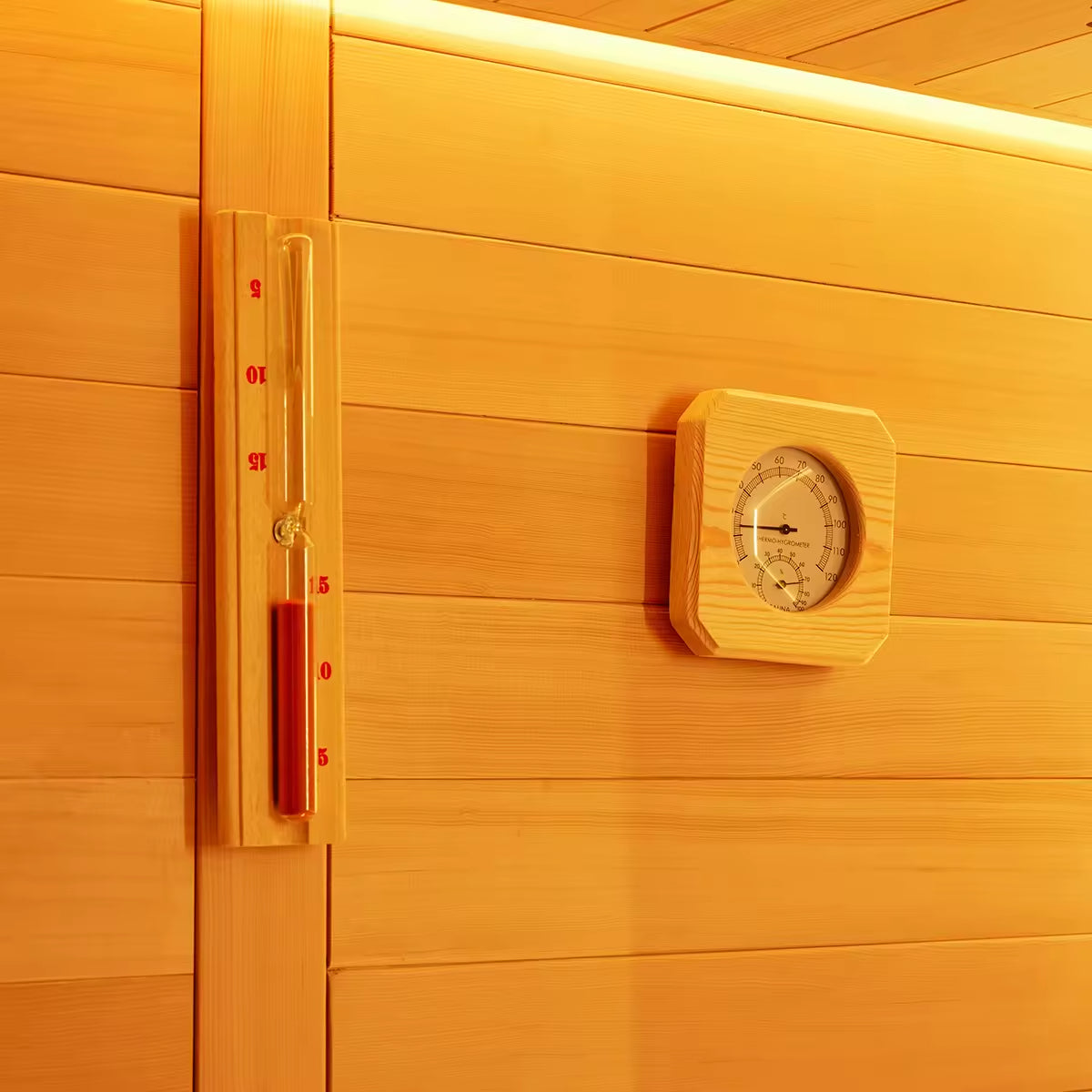 SAUNASNET® Modern Indoor Scandinavian Sauna Glass 15