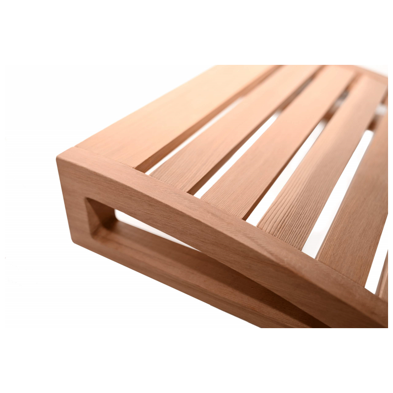 SAUNASNET® Cedar Modern Sauna Headrest