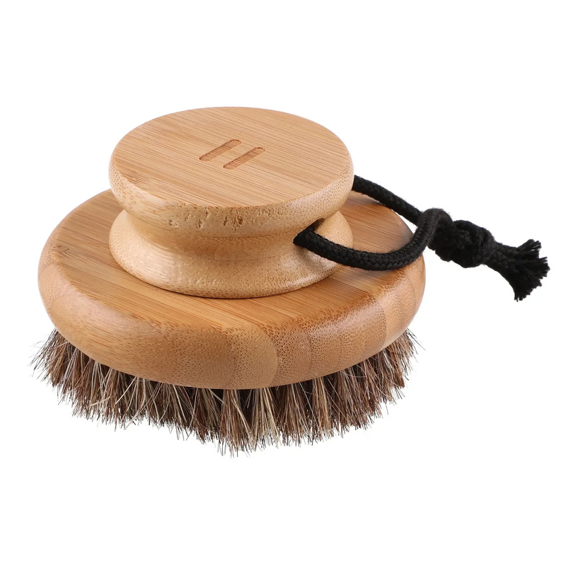 Wooden Body Brush Bamboo & Natural Hair