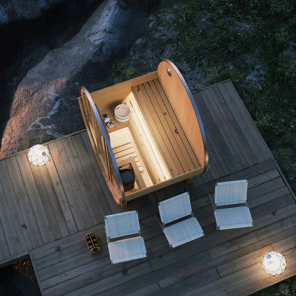 SAUNASNET® Outdoor Fashion Sauna Barrel 02