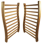 Canadian Red Cedar Ergonomic S-Shape Sauna Backrest