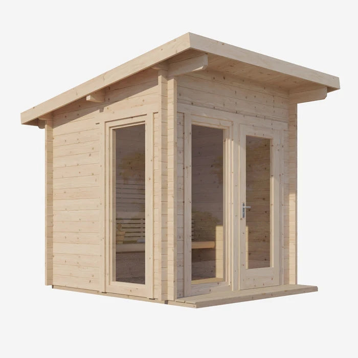 Garden Series Outdoor Cabin Sauna Fits Up to 6 People