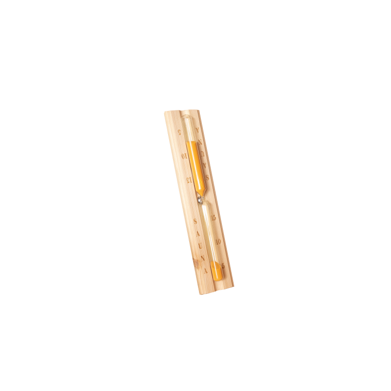 Wooden Rotating Sauna Sand Timer 15 Minutes Hourglass