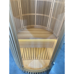 SAUNASNET Hemlock Far Infrared Round Sauna Room