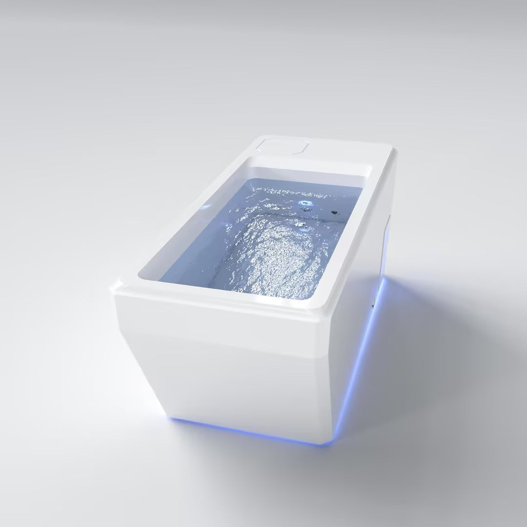 SAUNASNET® All-in-one New Design One Button Start Cold Plunge CoreChill-2