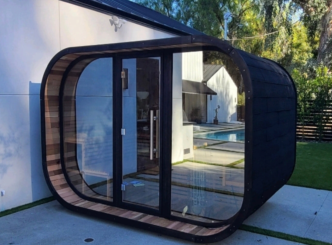 OS-SIERRA 5 | Saunasnet® 6-8 Person Outdoor Steam Sauna – SAUNASNET