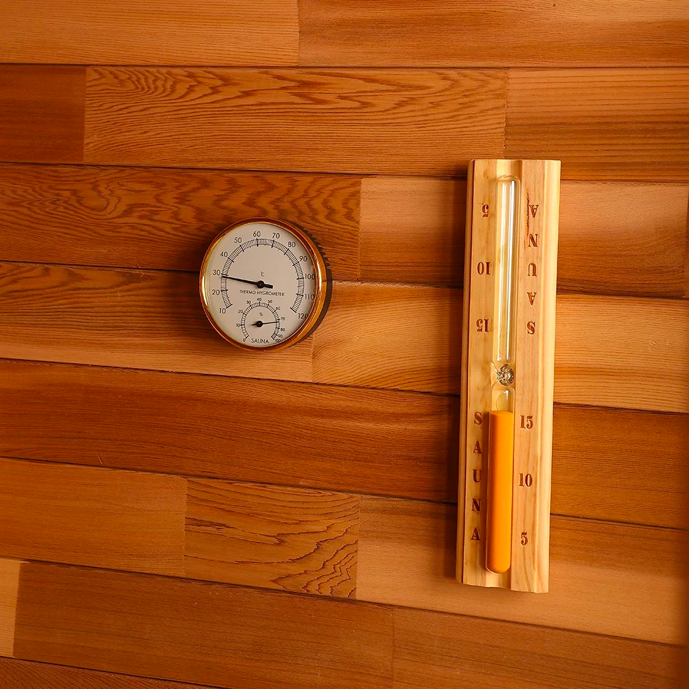 SAUNASNET® Nordic Panorama Glass-Wood Outdoor Sauna Cabin – Modern Luxury Horizon View Design Terra 02