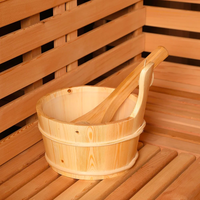 SAUNASNET® Nordic Panorama Glass-Wood Outdoor Sauna Cabin – Modern Luxury Horizon View Design Terra 02