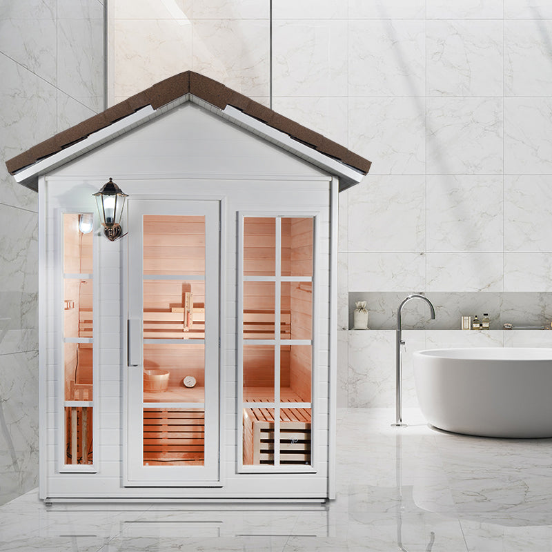 Garden Waterproof Traditional Sauna Steam Room