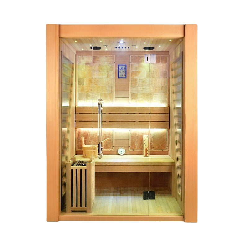 SAUNASNET Luxury Traditional Steam Sauna Room