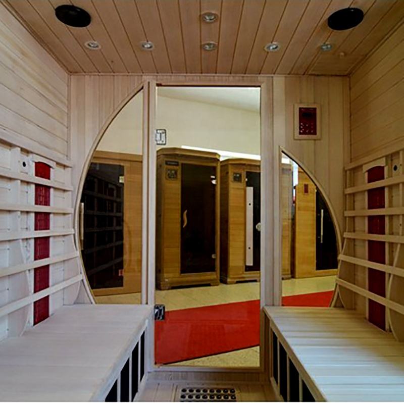 Luxury Indoor Sauna Solid Wood Far Infrared Sauna