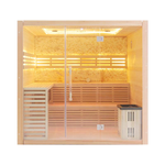 Hemlock / Red Cedar Indoor Therapy Wood Steam Sauna Rooms