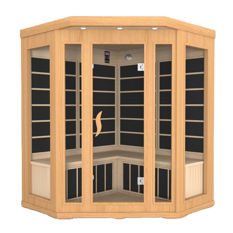 Far Infrared Sauna Room Wood Sauna Low EMF Carbon Panel