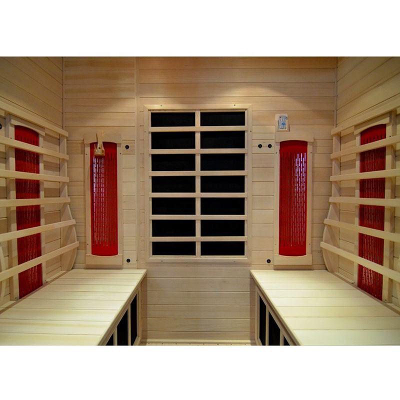 Luxury Indoor Sauna Solid Wood Far Infrared Sauna