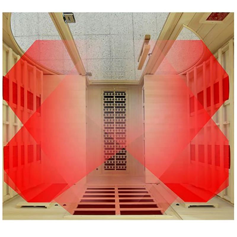 Luxury Indoor Sauna Solid Wood Far Infrared Sauna