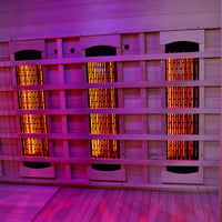 SAUNASNET® Full Spectrum Carbon Indoor Sauna Far Infrared 17