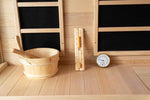 SAUNASNET Traditional Steam And Far Infrared Sauna Room