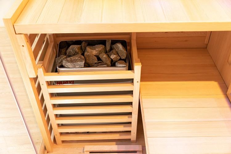 SAUNASNET Traditional Steam And Far Infrared Sauna Room