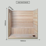 SAUNASNET Finland Traditional Home Wooden Sauna