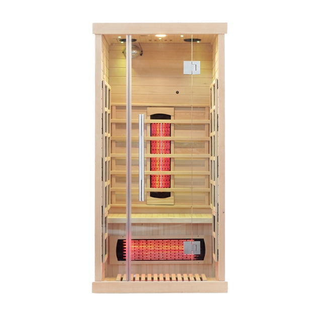 SAUNASNET® Full Spectrum Indoor Solid Wood Sauna Infrared 11