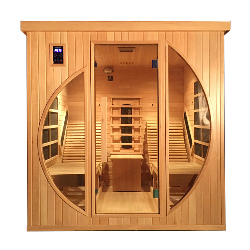 SAUNASNET® Indoor Sauna Room with Recliner（Best Seller）Infrared 01