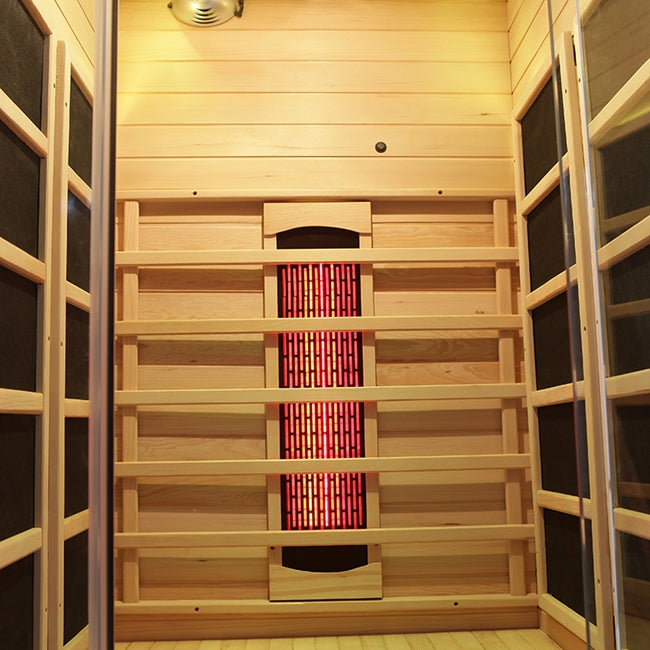 SAUNASNET® Full Spectrum Indoor Solid Wood Sauna Infrared 11