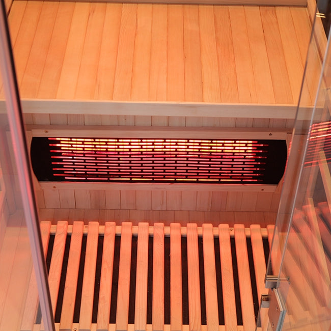 SAUNASNET® Full Spectrum Indoor Solid Wood Sauna Infrared 11