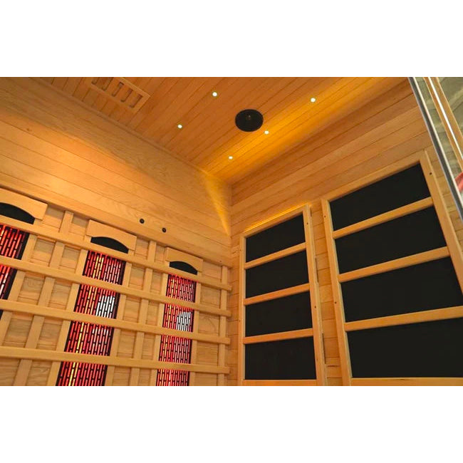 SAUNASNET® Full Spectrum Indoor Solid Wood Sauna Infrared 11