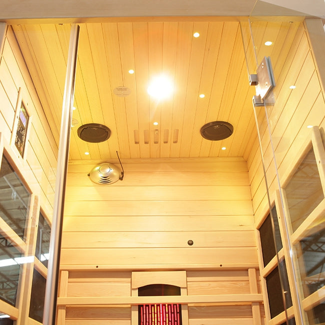 SAUNASNET® Full Spectrum Indoor Solid Wood Sauna Infrared 11