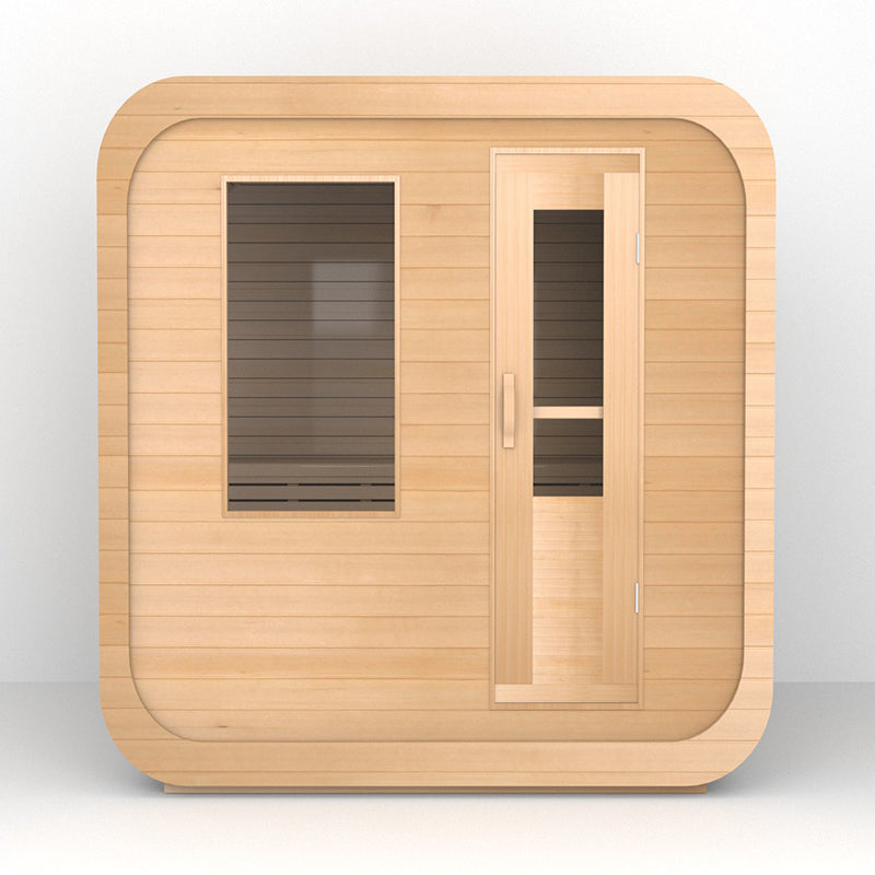 SAUNASNET Traditional Outdoor Square Sauna