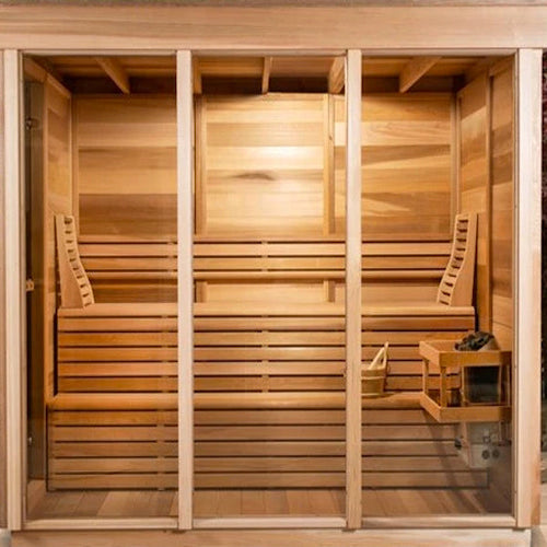SAUNASNET Modern Outdoor Box Sauna