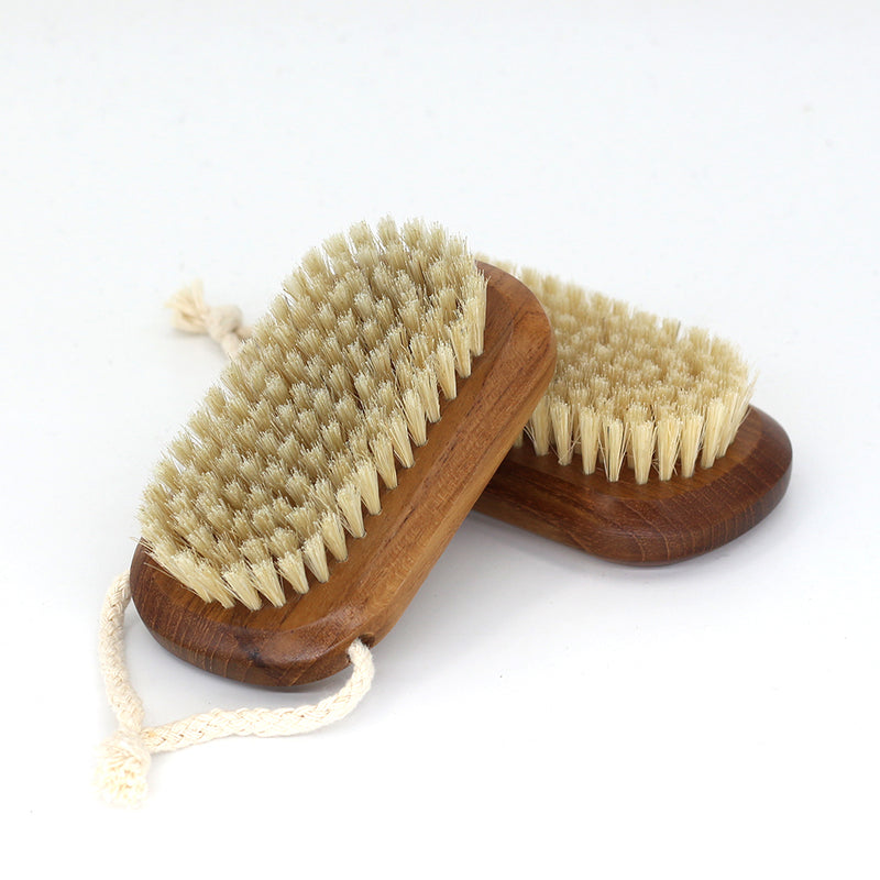 Oval Nail Brush Bamboo