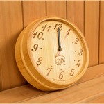 Wooden Sauna Clock