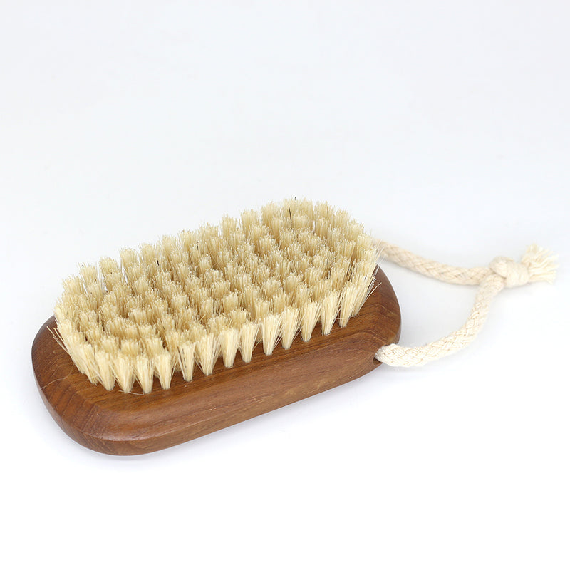Oval Nail Brush Bamboo