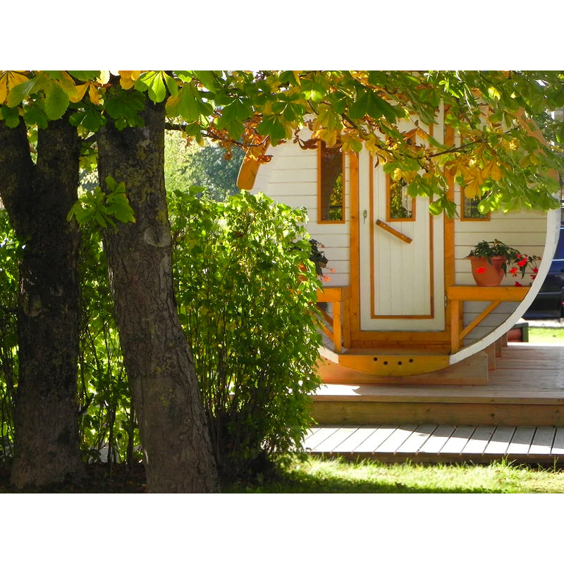 SAUNASNET Garden Barrel Sauna
