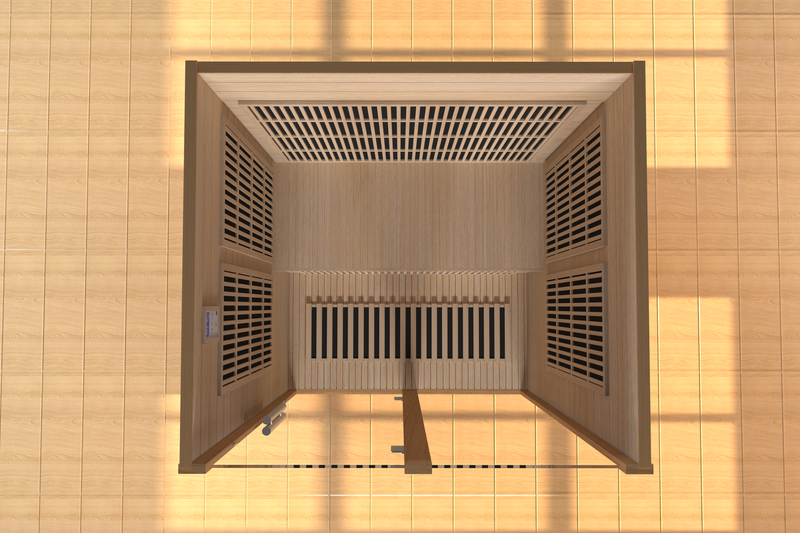 SAUNASNET® Indoor Sauna Room With Carbon heaters Far Infrared 13