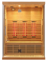 Indoor Low EMF Infrared Sauna with Frone Glass