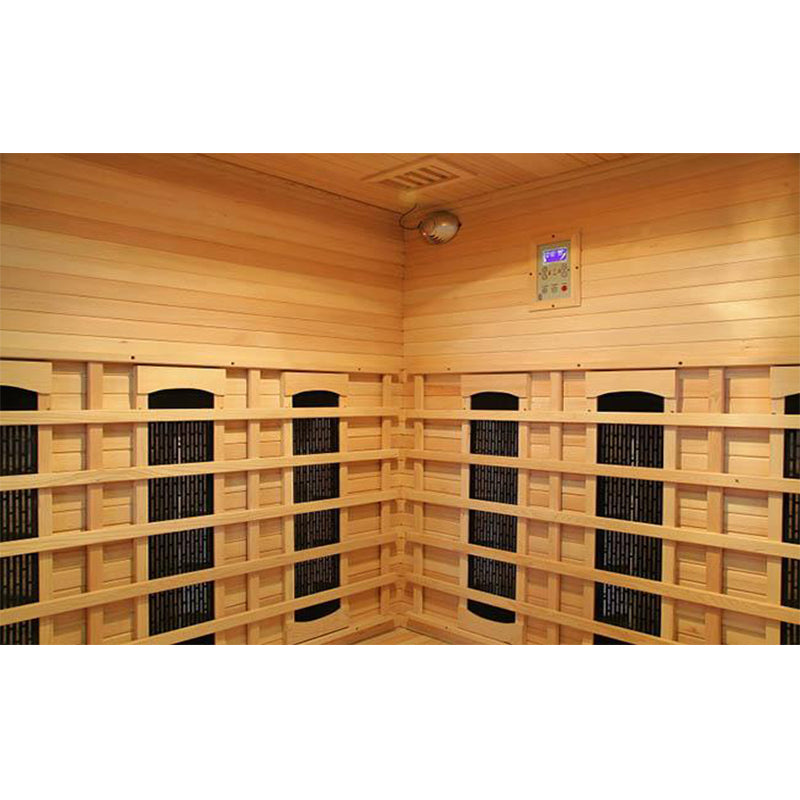 SAUNASNET Outdoor Wood Dry Infrared Sauna