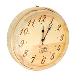 Wooden Sauna Clock