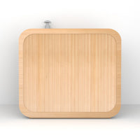 SAUNASNET® Premium Outdoor Cube Sauna Cabin with Glass Front, Energy Efficient Design for Relaxation & Detox Square 05