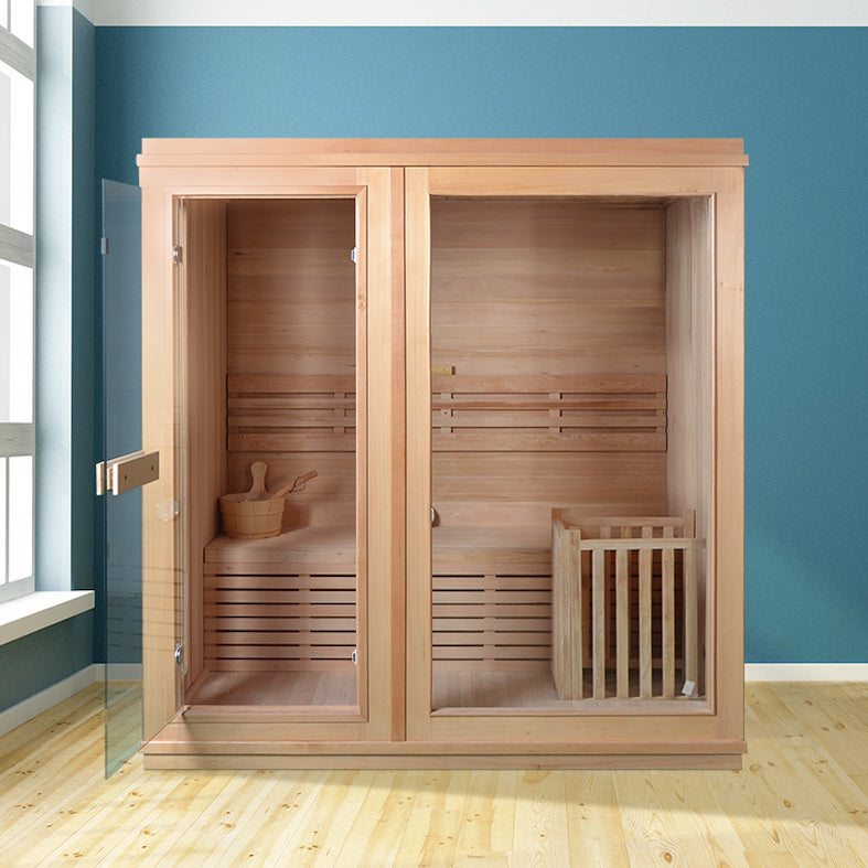 SAUNASNET Finland Traditional Home Wooden Sauna