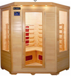 Wooden Dry sauna Cabin Customized Far Infrared Sauna Room