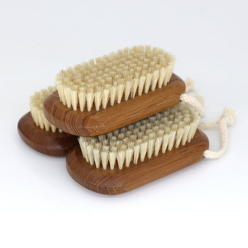 Oval Nail Brush Bamboo