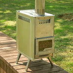 SAUNASNET New Portable Outdoor Tent Sauna With Wood Burning Stove