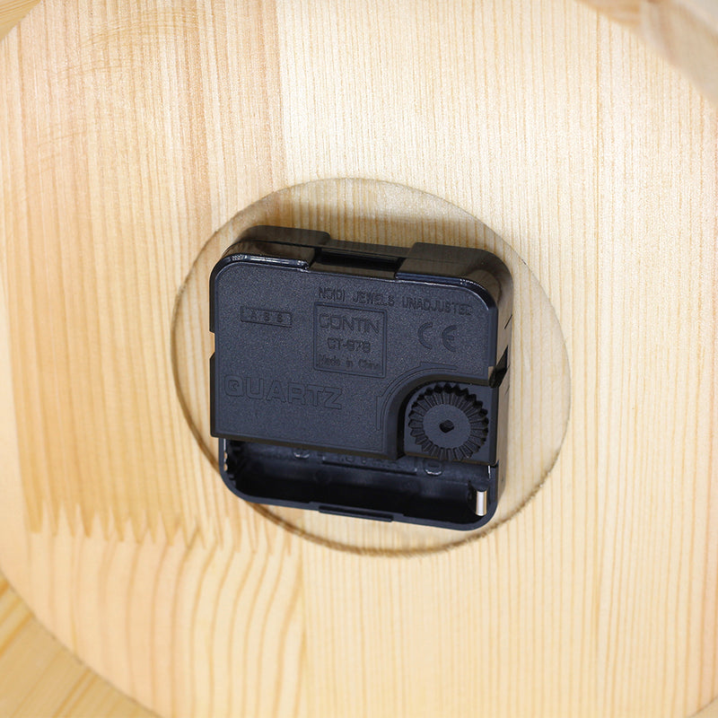 Wooden Sauna Clock