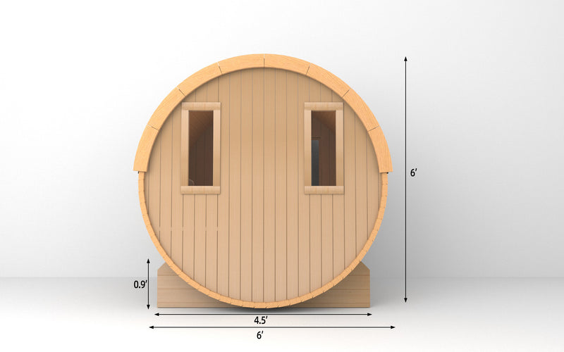 SAUNASNET Sauna Barrel Basic