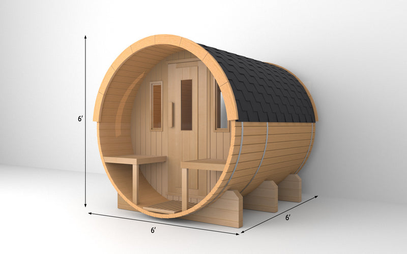 SAUNASNET Sauna Barrel Basic